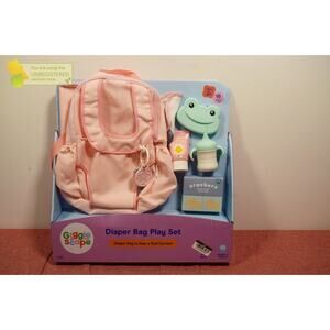 Gigglescape Baby Doll Diaper Bag Play Set